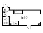 「舘ビル　0303号室（住居区画）」の画像
