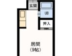 「舘ビル　0301号室（住居区画）」の画像