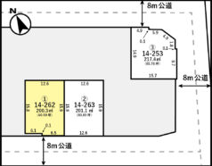 「小樽市オタモイ3丁目土地【1区画目】」の画像