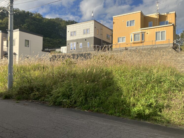 小樽市オタモイ3丁目土地【2区画目】