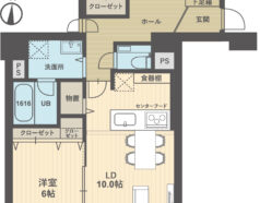 「アルファグランデ北10条　403号室　リノベーションマンション」の画像